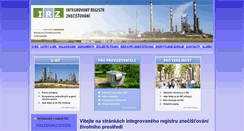 Desktop Screenshot of irz.cenia.cz