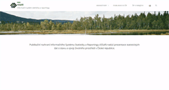 Desktop Screenshot of issar.cenia.cz